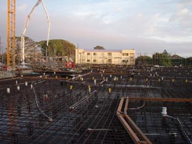 Multi-storey buildings are a speciality for Daniel Kennedy Concreting.